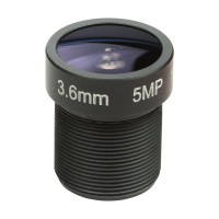 M25360H06 1/2.5" 3.6 mm M12 Mount Lens