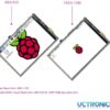 3.5 inch TFT LCD HDMI Touchscreen Display Module for Raspberry Pi