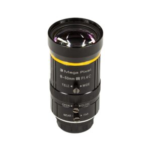 Arducam 8-50mm C-Mount Zoom Lens for IMX477 Raspberry Pi HQ Camera, with C-CS Adapter